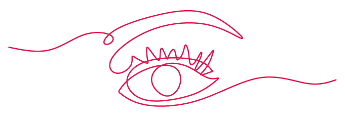 Auge, One-Line ©Shutterstock, Single Line