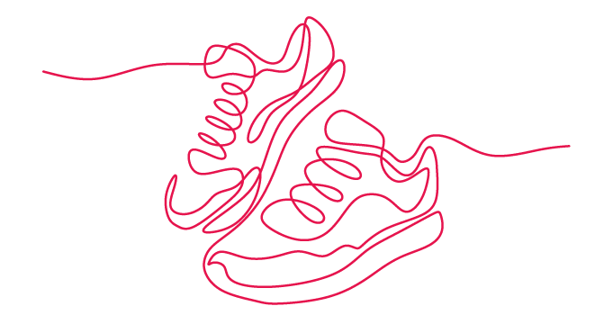 Sneaker, One-Line ©Shutterstock, Single Line